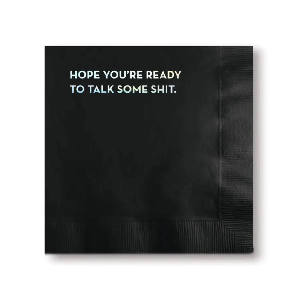 Hope You're Ready Cocktail Napkins