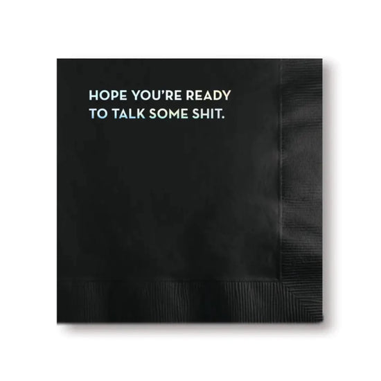Hope You're Ready Cocktail Napkins