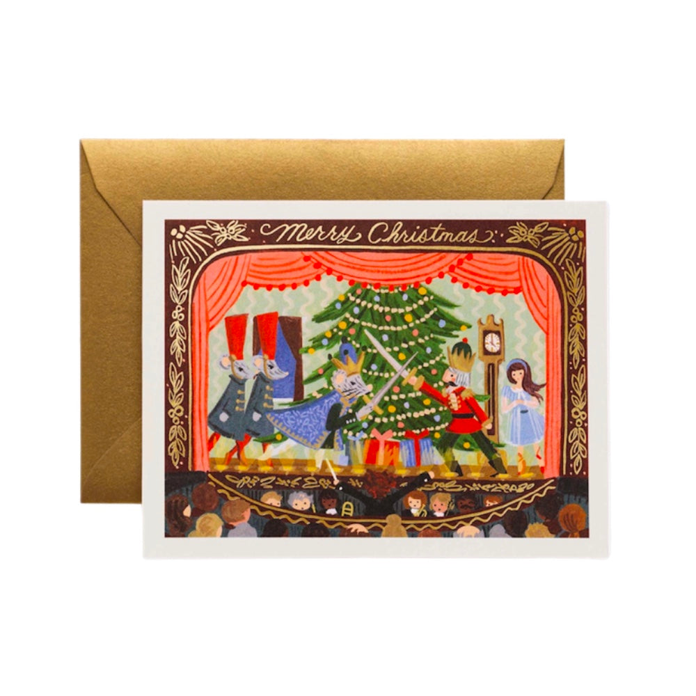 Nutcracker Christmas Card by Rifle Paper Co.Nutcracker Christmas Card by Rifle Paper Co.