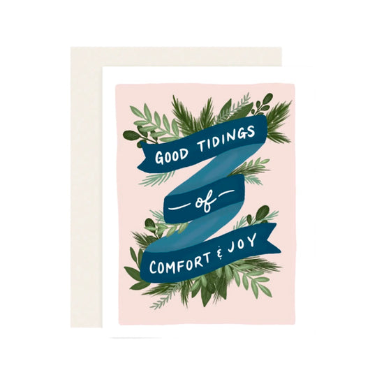Comfort & Joy Card by Slightly