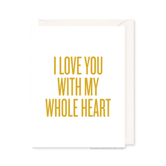 Whole Heart Card by RBTL® GC527 / GC527-BX