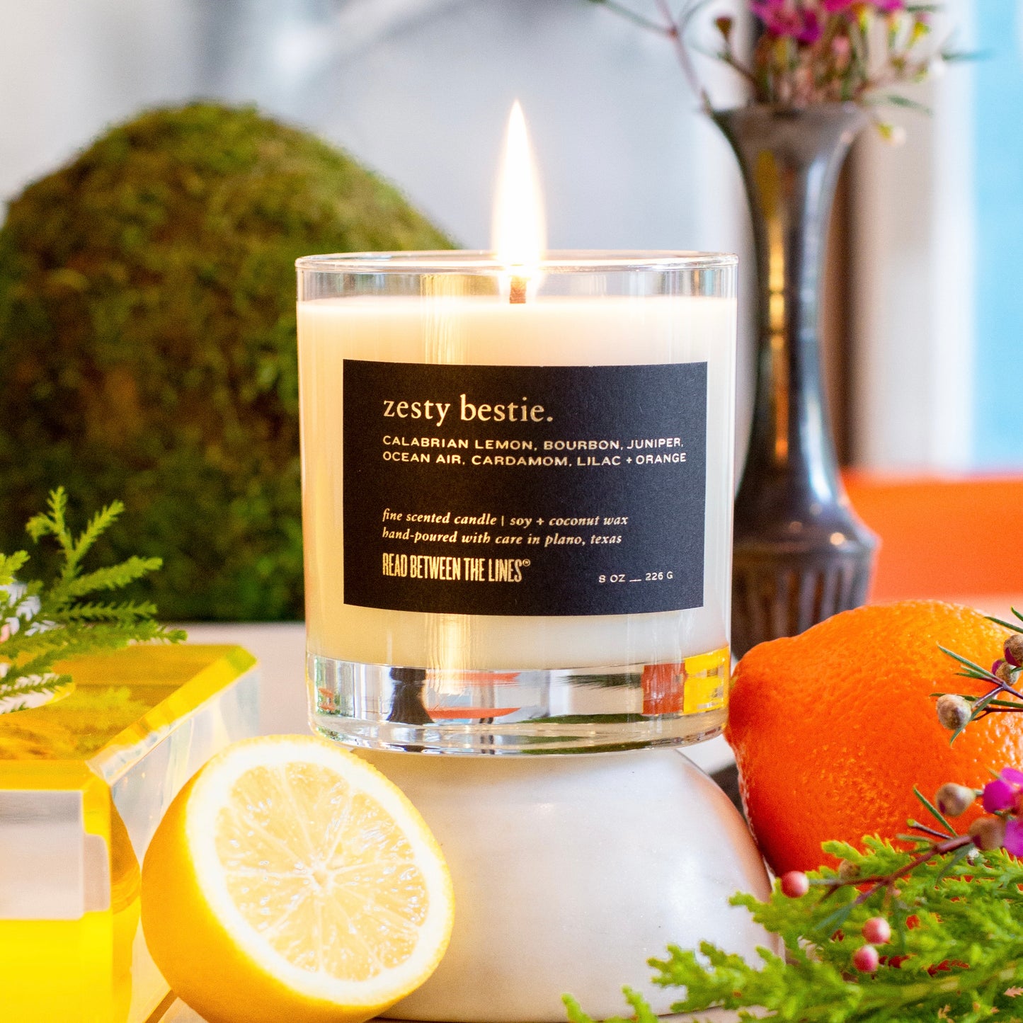 Load image into Gallery viewer, Zesty Bestie Candle by RBTL®
