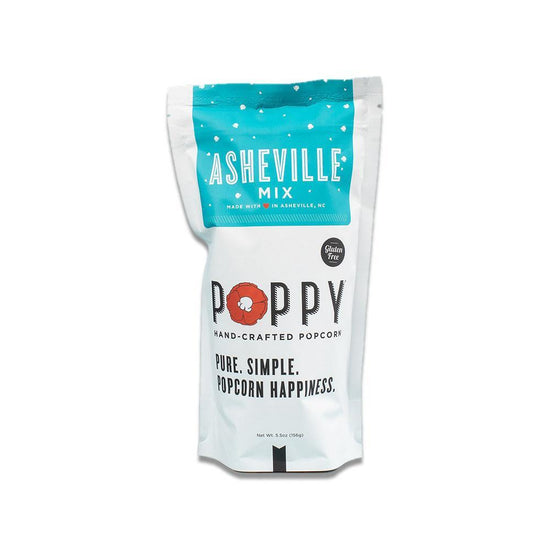 Asheville Mix Popcorn Market Bag by Poppy Hand-Crafted Popcorn