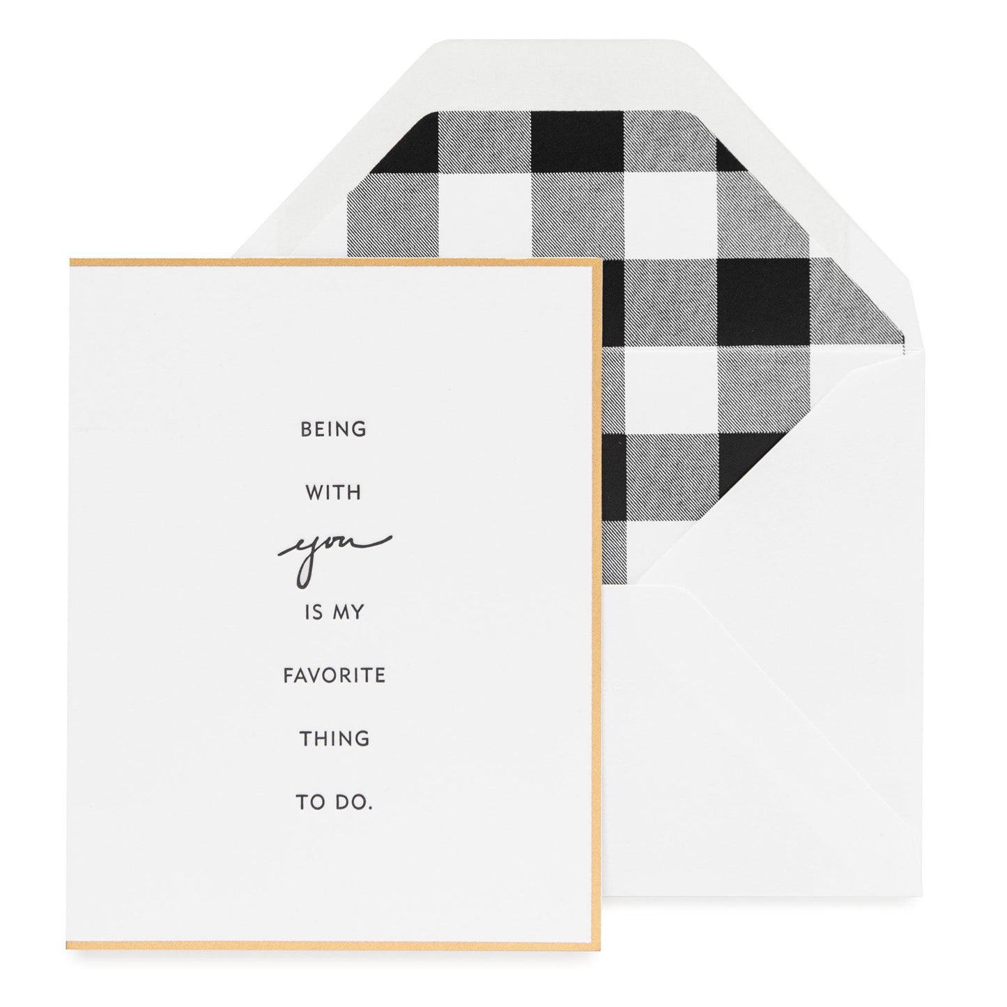 Being With You Card by Sugar Paper