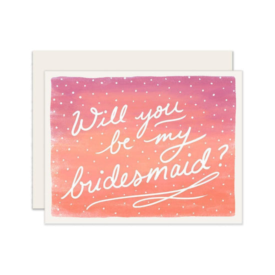 Bridesmaid Ombre Card-Read Between The Lines®