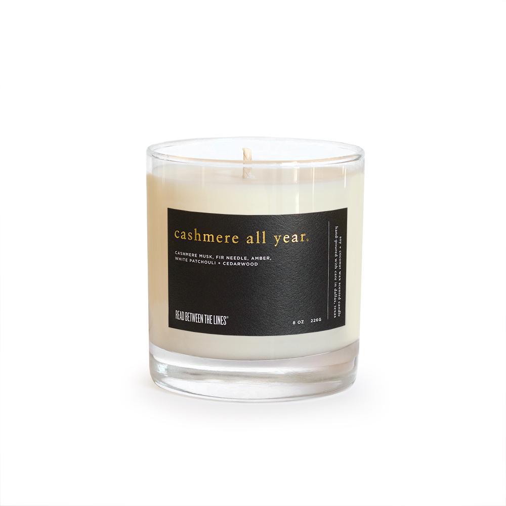 Load image into Gallery viewer, Cashmere All Year Candle-Read Between The Lines®
