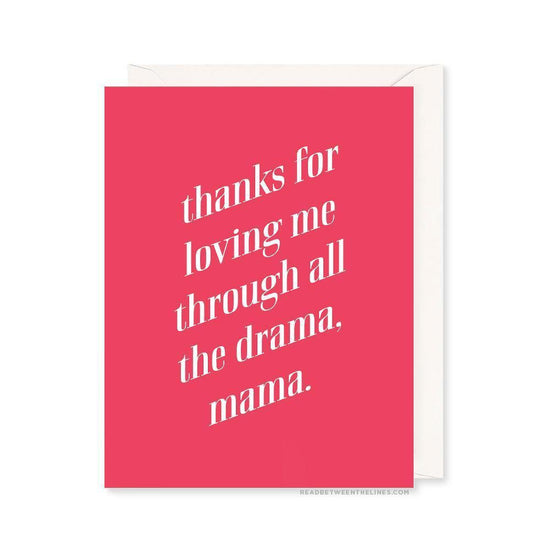 Drama Mama Card by RBTL®-Read Between The Lines®