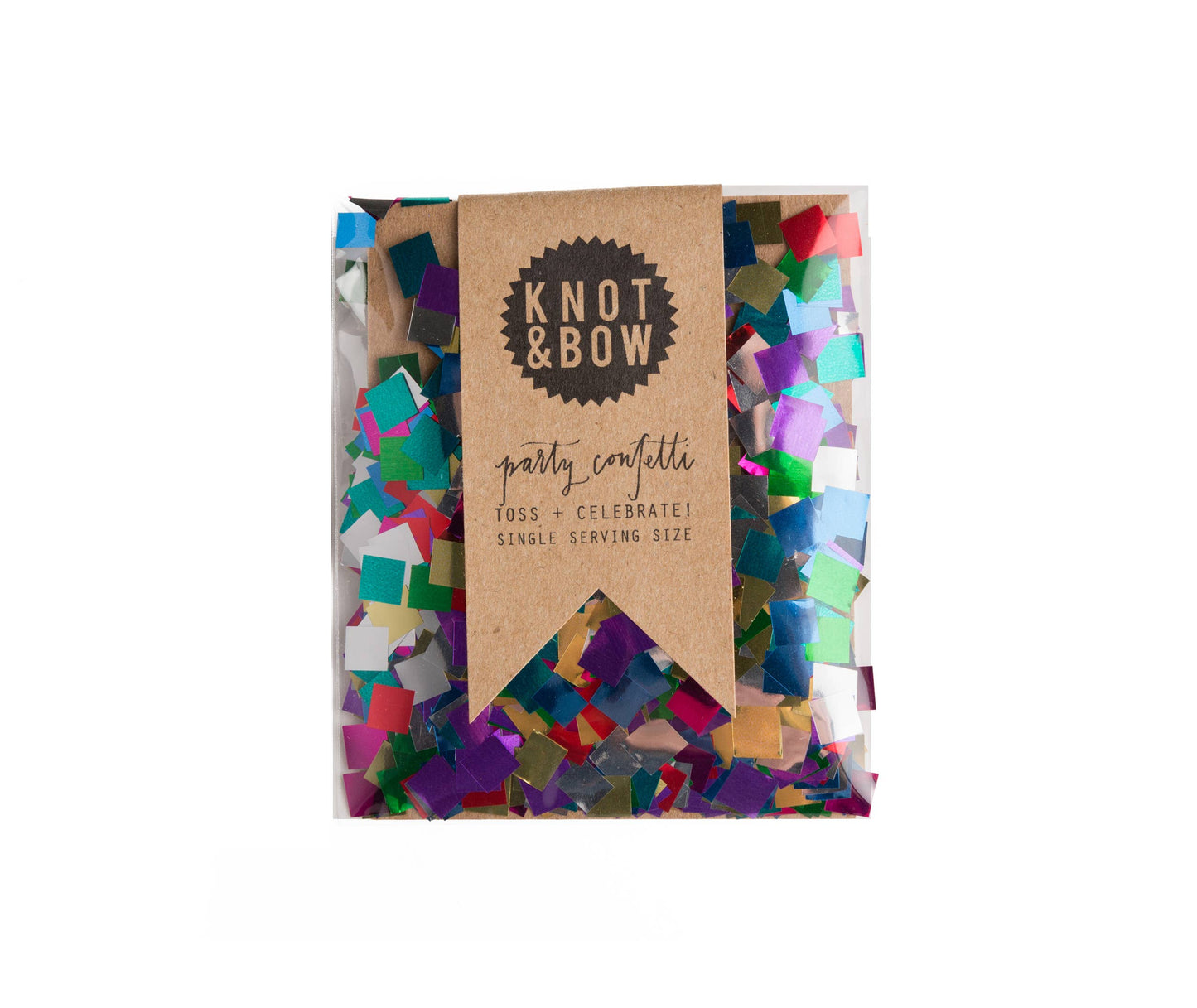 Metallic Rainbow Single Serving Size™ Confetti by Knot & Bow