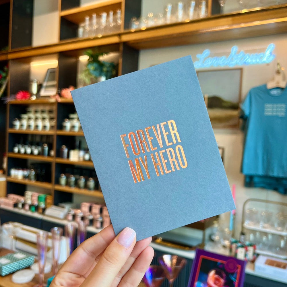 Forever My Hero Card by RBTL®