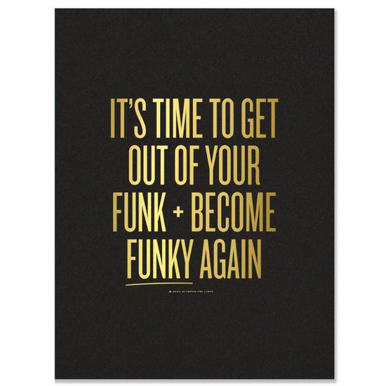 Funky Again Print by RBTL® AP501