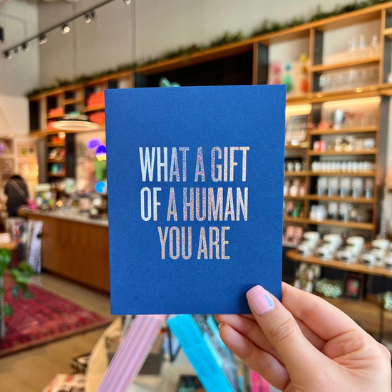 Gift of A Human Card by RBTL®