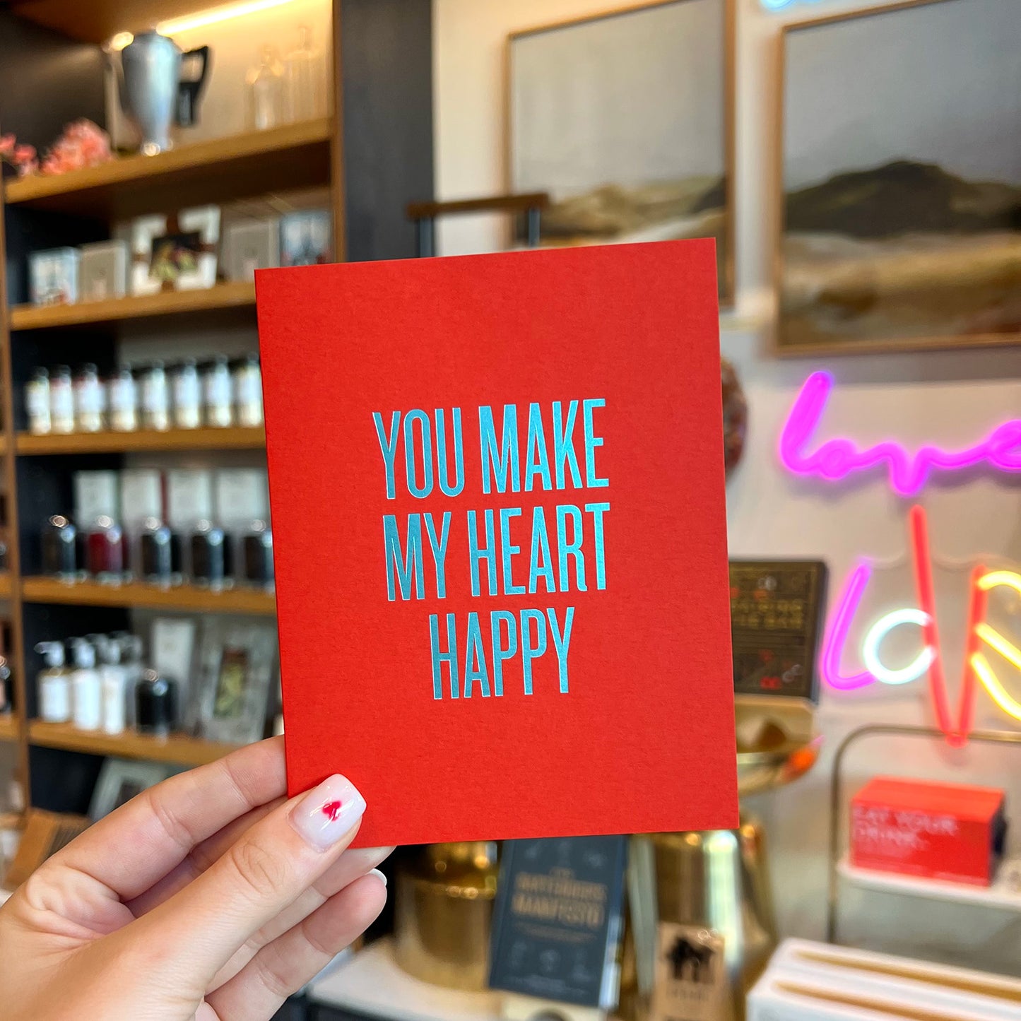 Heart Happy Card by RBTL®