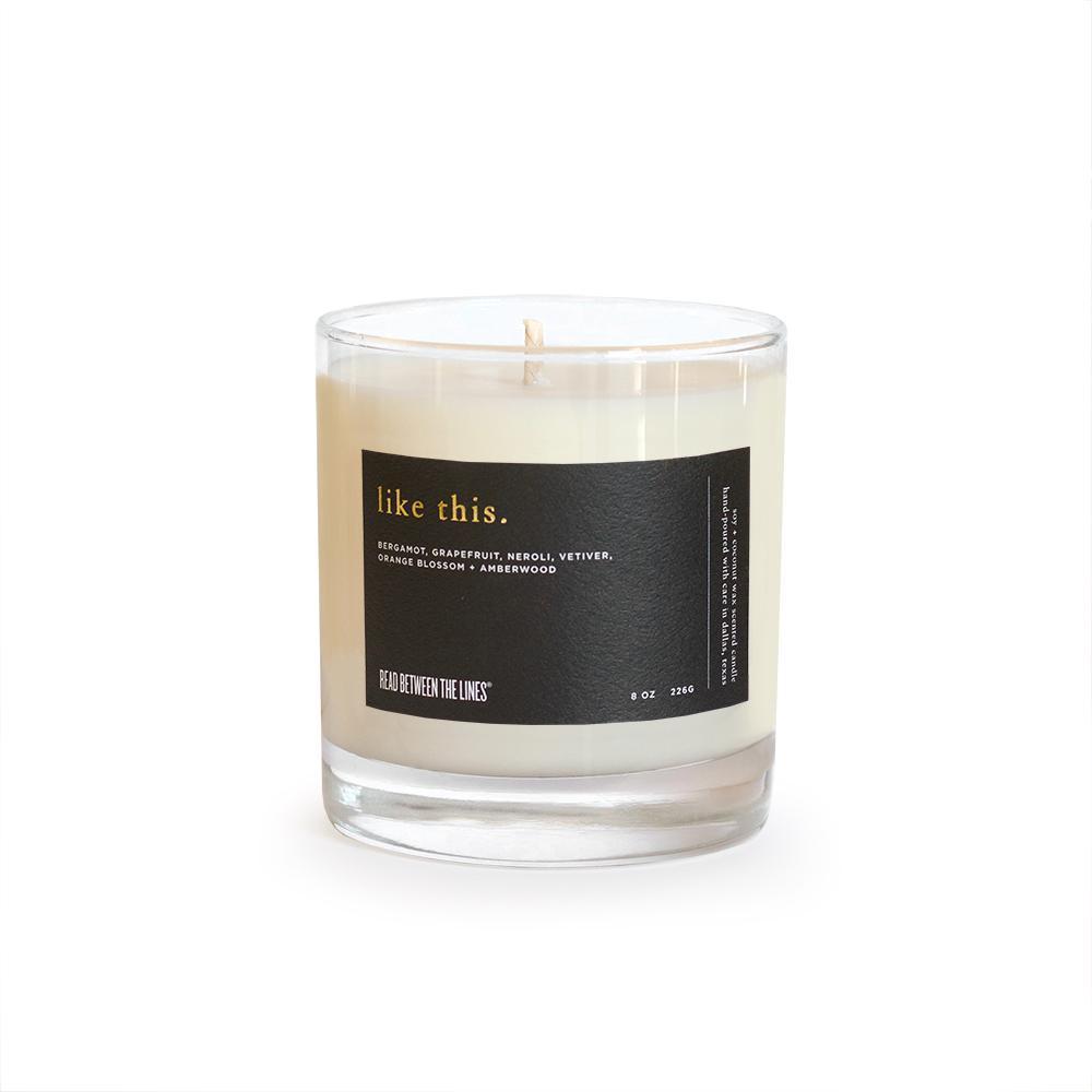 Like This Candle-Read Between The Lines®