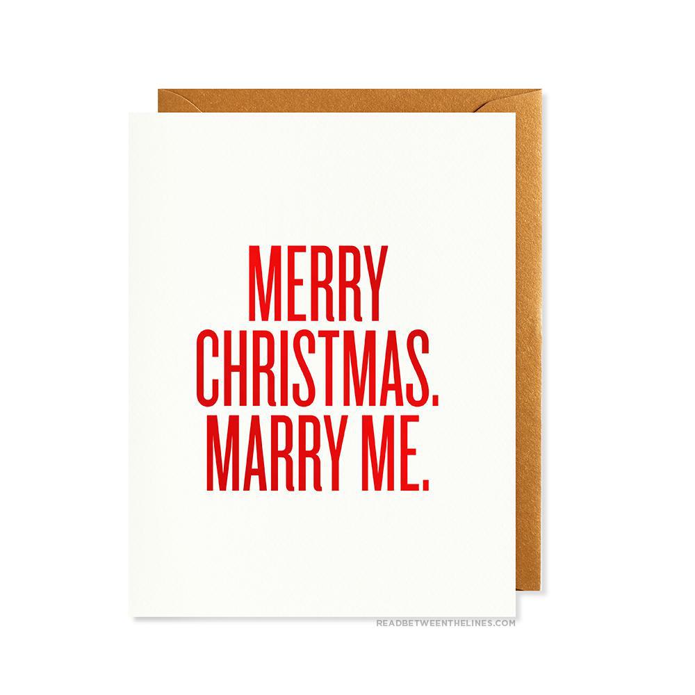 Marry Me Card-Read Between The Lines®