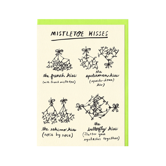 Mistletoe Kisses Card-Read Between The Lines®