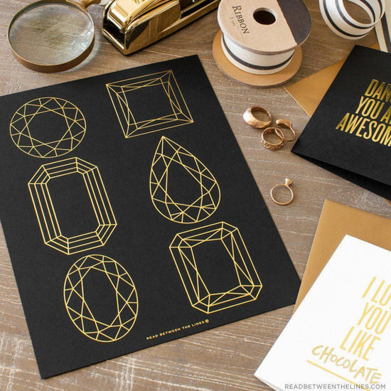 Multi-Gem Gem Print-Read Between The Lines®