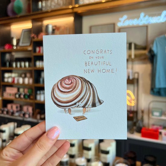 New Shell Card by E. Frances Paper