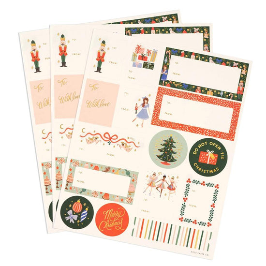 Nutcracker Labels by Rifle Paper Co.