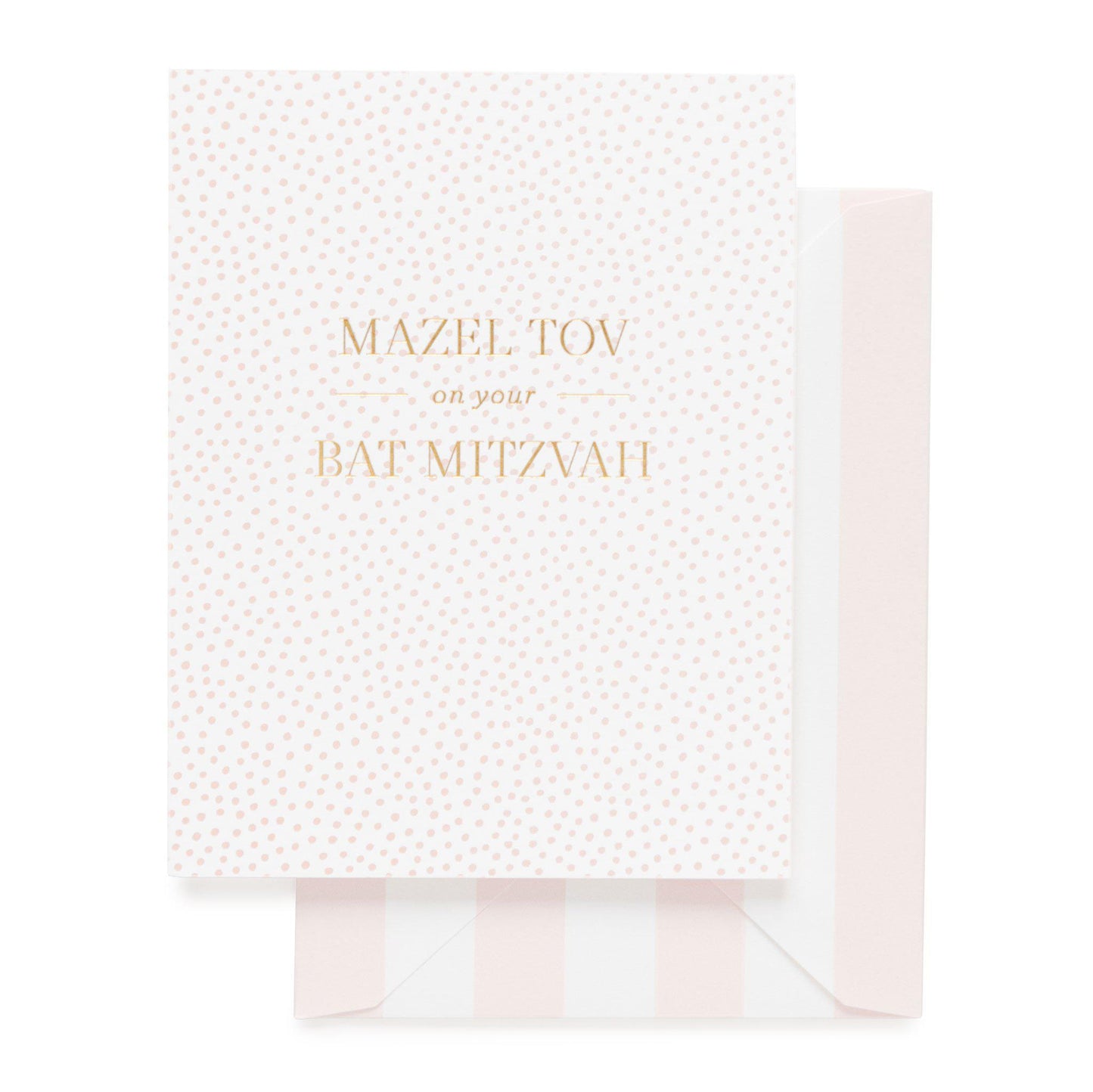 Pink Bat Mitzvah Card-Read Between The Lines®