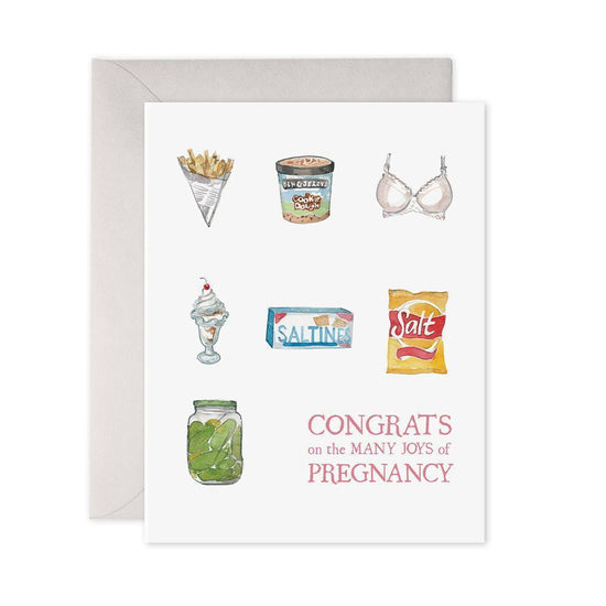 Preggie Snacks Card-Read Between The Lines®