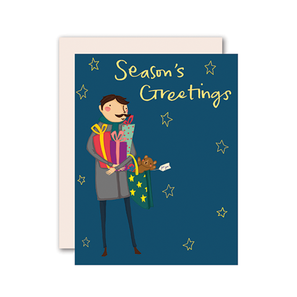 Presents Man Card-Read Between The Lines®