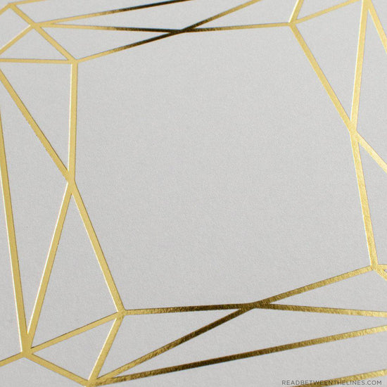 Radiant Cut Gem Print-Read Between The Lines®