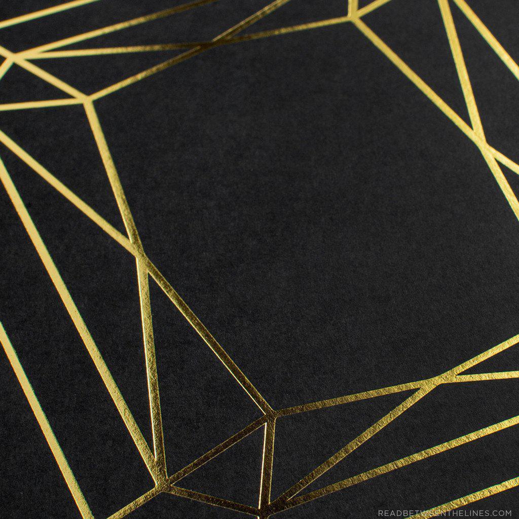 Radiant Cut Gem Print-Read Between The Lines®