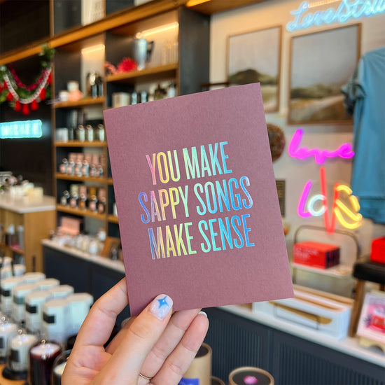 Sappy Songs Card by RBTL®