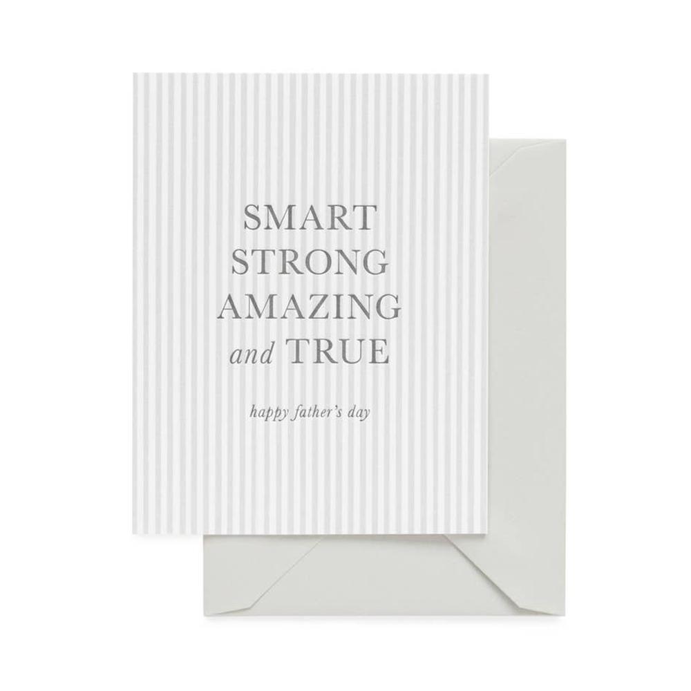 Smart Strong Father's Day Card-Read Between The Lines®