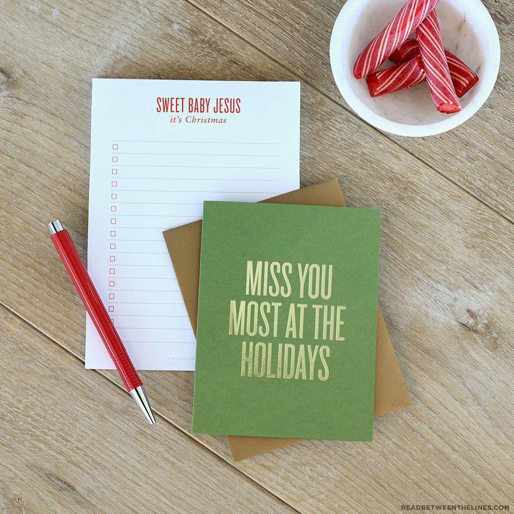 Sweet Baby Jesus Notepad-Read Between The Lines®
