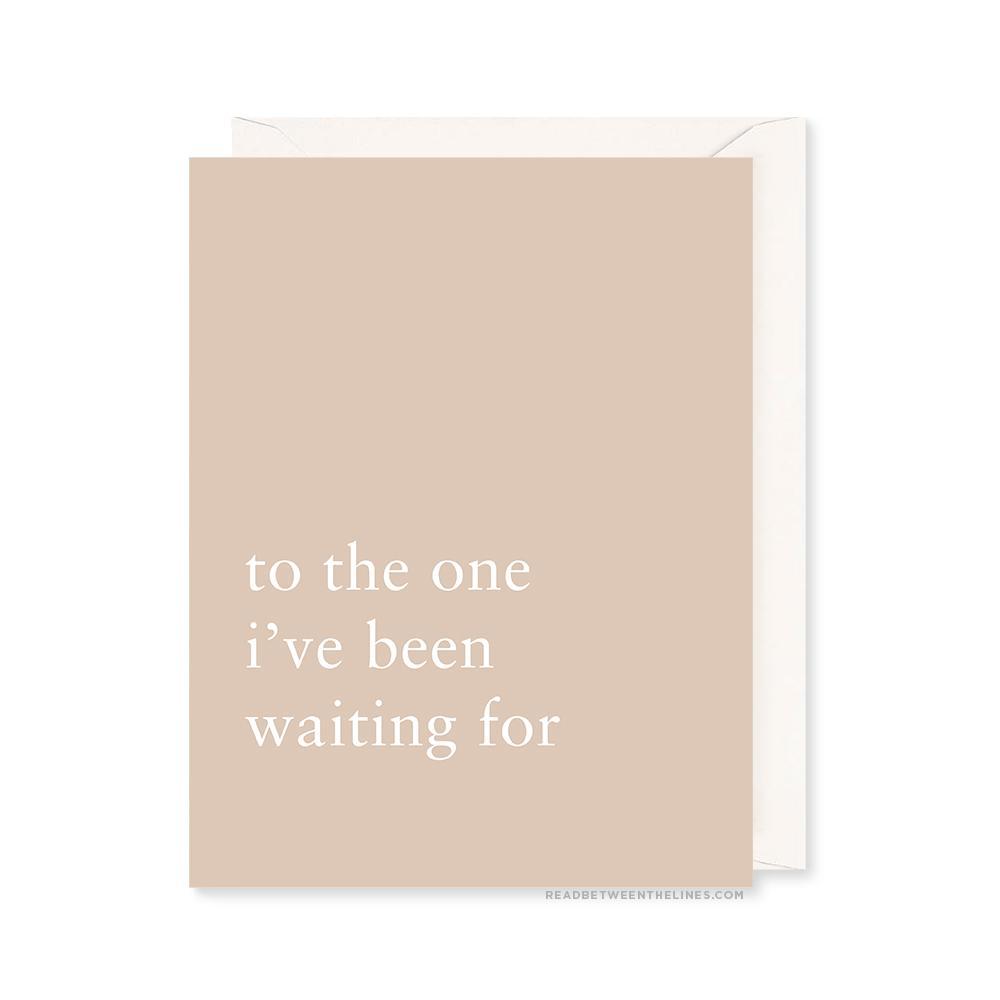 To The One Card-Read Between The Lines®