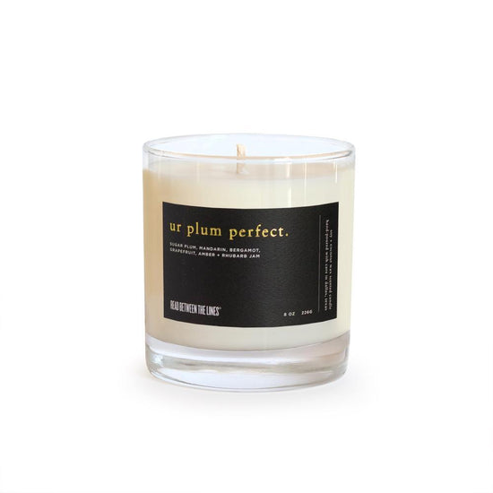 UR Plum Perfect Candle-Read Between The Lines®