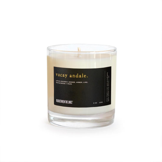 Load image into Gallery viewer, Vacay Andale Candle-Read Between The Lines®

