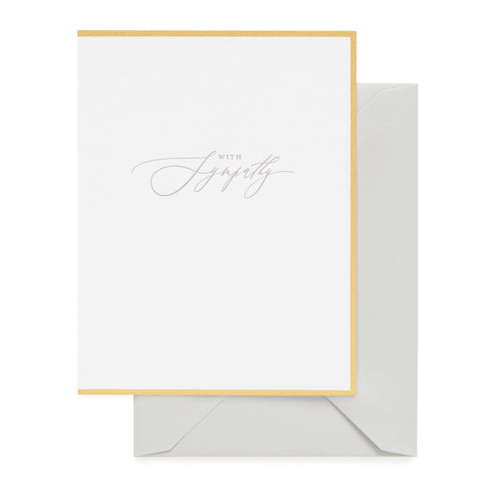 With Sympathy Card-Read Between The Lines®